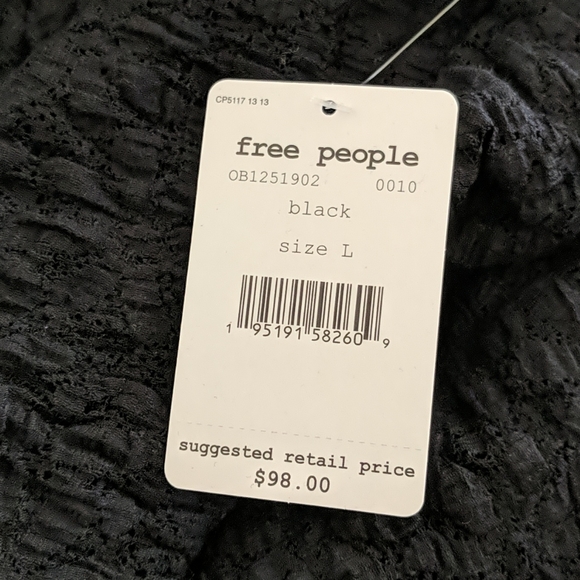 Free People Tea Time puffy sleeve top - Picture 12 of 13